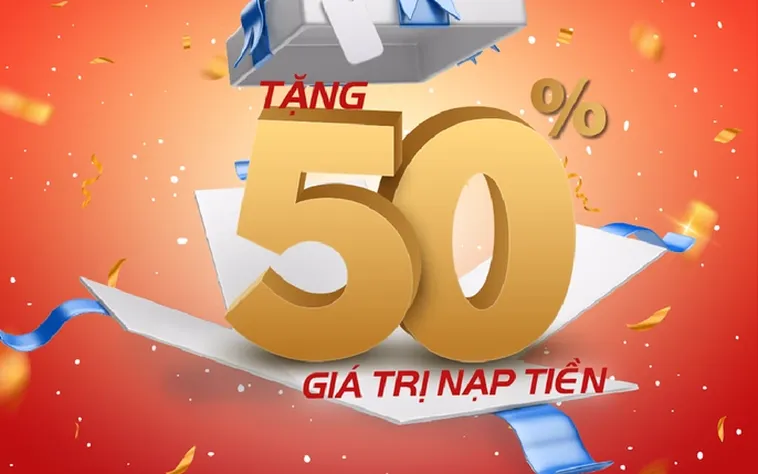 Nạp Lần 2 Tặng 50% Tại Nhà Cái Win777 Siêu Hấp Dẫn